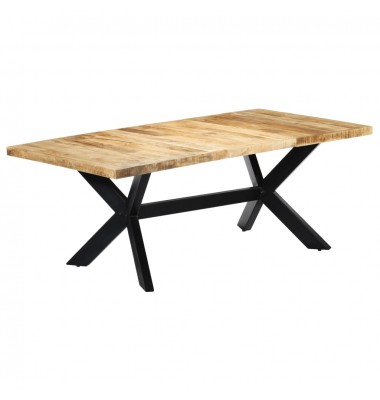  Valgomojo stalas, 200x100x75 cm, mango medienos masyvas - Stalai - 1