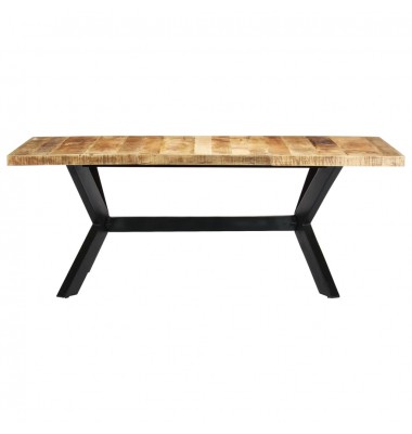  Valgomojo stalas, 200x100x75 cm, mango medienos masyvas - Stalai - 2
