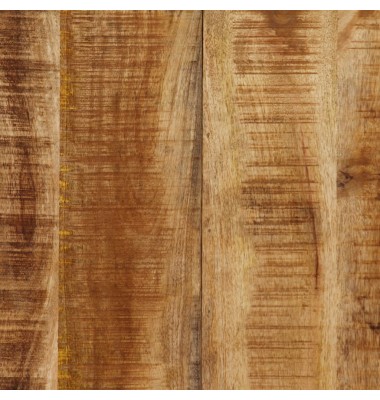 Valgomojo stalas, mango mediena, plieninės kojelės, 180cm - Stalai - 7