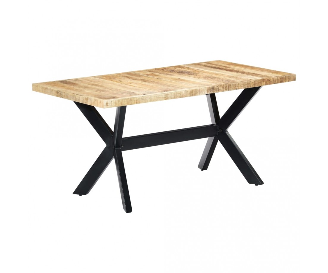 Valgomojo stalas, 160x80x75cm, mango medienos masyvas - Stalai - 1 Valgomojo stalas, 160x80x75cm, mango medienos masyvas - Stalai - 1