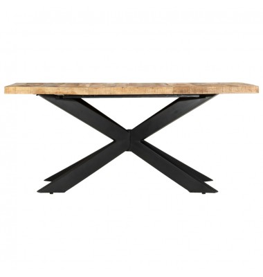  Valgomojo stalas, 180x90x76cm, neapdorotas mango masyvas - Stalai - 2