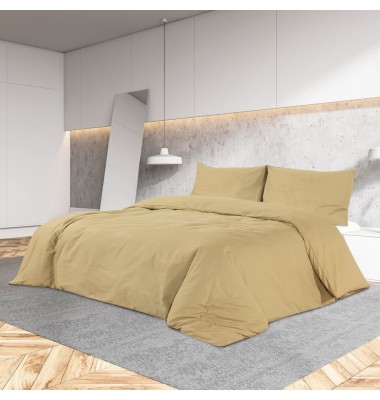  Patalynės komplektas, taupe spalvos, 200x220cm, mikropluoštas - Patalynė - 1