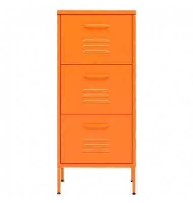  Sandėliavimo spintelė, oranžinė, 42,5x35x101,5cm, plienas - Biuro spintos, spintelės - 3