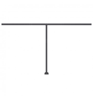 Automatinė markizė su LED/vėjo jutikliu, antracito, 450x300cm - Markizės terasoms, langams, durims - 7