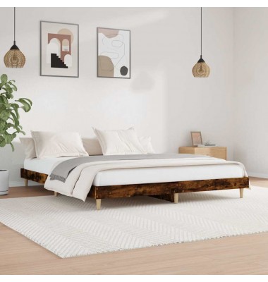  Lovos rėmas be čiužinio, dūminio ąžuolo, 120x200cm, mediena - Lovos - 1