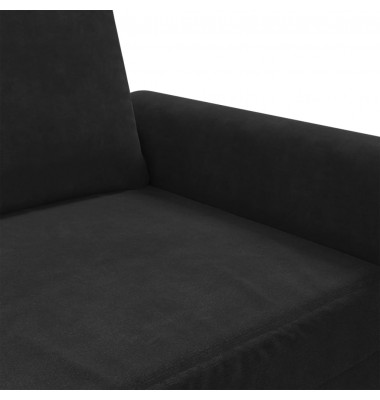  Krėslas, juodos spalvos, 60cm, aksomas - Sofos, sofos-lovos - 7