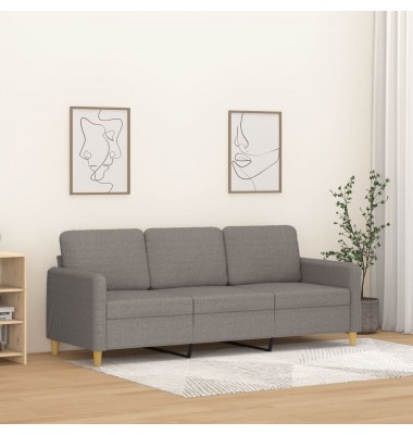  Trivietė sofa, taupe spalvos, 180cm, audinys - Sofos, sofos-lovos - 1
