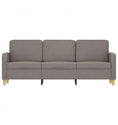  Trivietė sofa, taupe spalvos, 180cm, audinys - Sofos, sofos-lovos - 3
