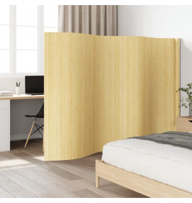  Kambario pertvara, šviesi natūrali, 165x400cm, bambukas - Kambario pertvaros - 1