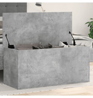  Daiktadėžė, betono pilka, 100x42x46cm, apdirbta mediena - Daiktadėžės - 1