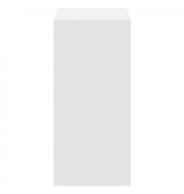  Knygų spinta, balta, 68,5x32x68,5cm, apdirbta mediena - Pastatomos lentynos, spintelės - 5