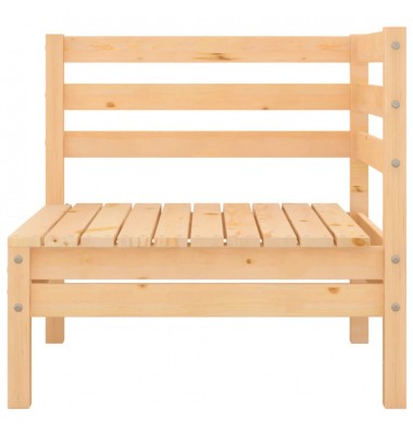 Sodo poilsio baldų komplektas, 3 dalių, pušies medienos masyvas - Lauko baldų komplektai - 4