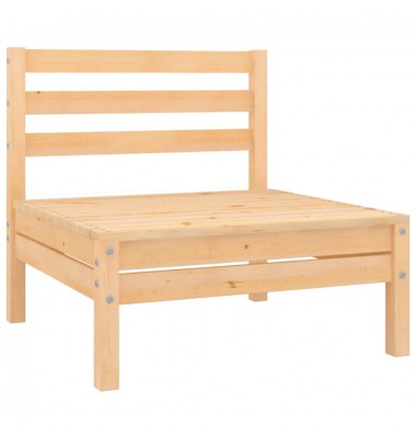  Sodo poilsio baldų komplektas, 3 dalių, pušies medienos masyvas - Lauko baldų komplektai - 7