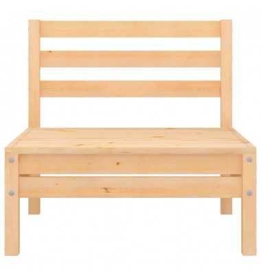  Sodo poilsio baldų komplektas, 3 dalių, pušies medienos masyvas - Lauko baldų komplektai - 8