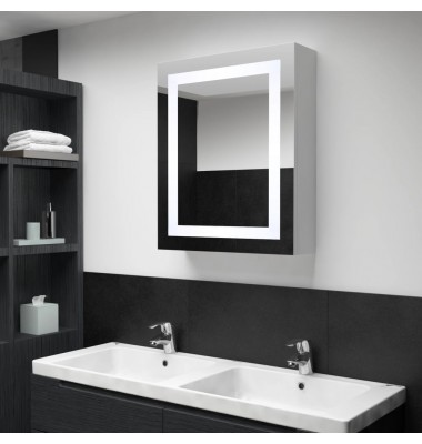  Veidrodinė vonios spintelė su LED apšvietimu, 50x13x70cm - Vonios spintelės, veidrodžiai - 1