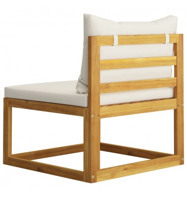  Sodo baldų komplektas su pagalvėmis, 5d., rudas, akacija - Lauko baldų komplektai - 9