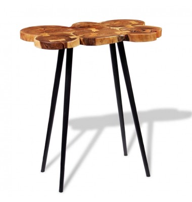  Baro stalas, masyvi akacijos mediena, 90x60x110 cm - Stalai - 2