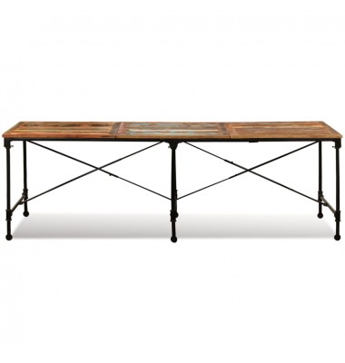  Valgomojo stalas, tvirta perdirbta mediena, 240cm           - Stalai - 7