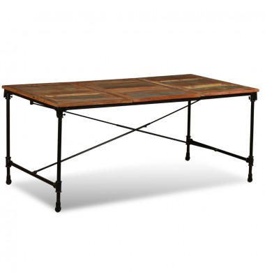  Valgomojo stalas, perdirbtos medienos masyvas, 180cm               