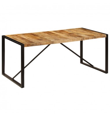  Valgomojo stalas, masyvi mango mediena, 180cm - Stalai - 7