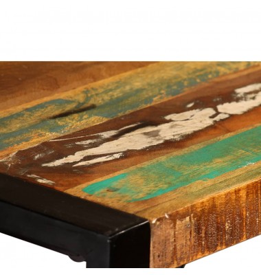  Valgomojo stalas, perdirbtos medienos masyvas, 120cm - Stalai - 10