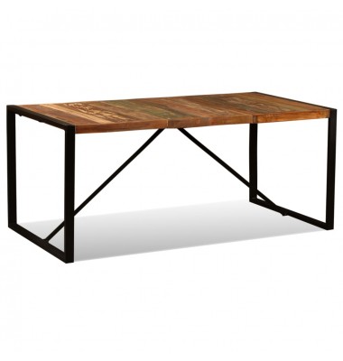  Valgomojo stalas, perdirbtos medienos masyvas, 180cm