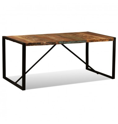  Valgomojo stalas, perdirbtos medienos masyvas, 180cm - Stalai - 2