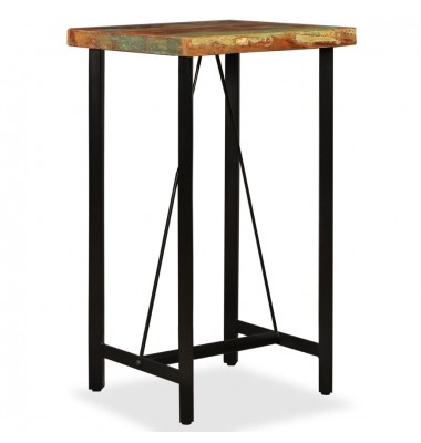  Baro stalas, perdirbtos medienos masyvas, 60x60x107cm - Stalai - 1