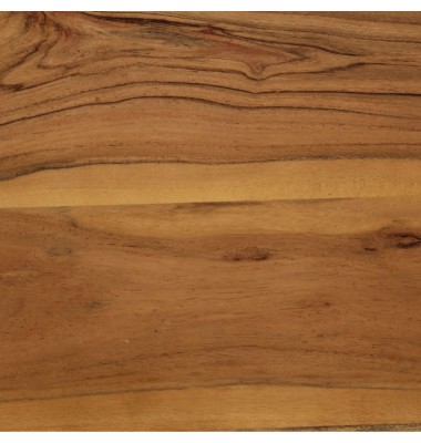  Valgomojo stalas, akacijos med. masyvas ir plienas, 75x75x76cm - Stalai - 9