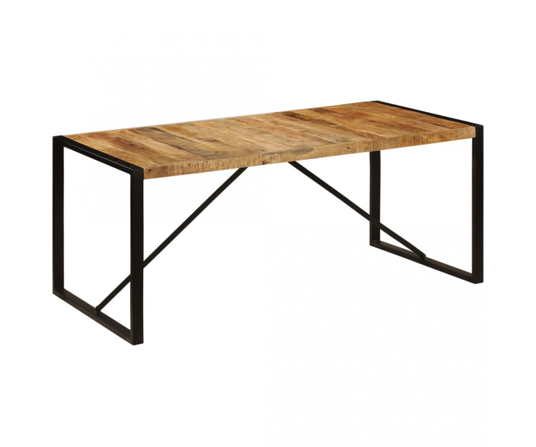 Valgomojo stalas, 180x90x75cm, mango medienos masyvas - Stalai - 1 Valgomojo stalas, 180x90x75cm, mango medienos masyvas - Stalai - 1