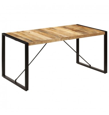  Valgomojo stalas, 160x80x75cm, mango medienos masyvas - Stalai - 1