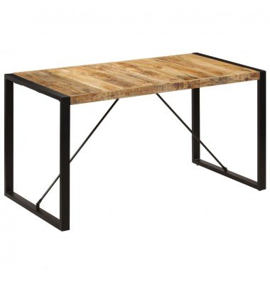  Valgomojo stalas, 140x70x75cm, mango medienos masyvas - Stalai - 10