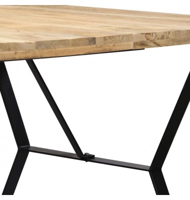  Valgomojo stalas, 180x90x76cm, mango medienos masyvas - Stalai - 6