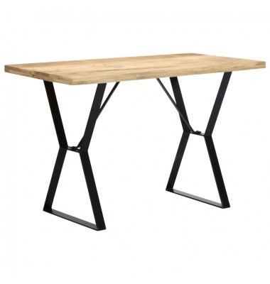  Valgomojo stalas, 120x60x76 cm, mango medienos masyvas - Stalai - 1