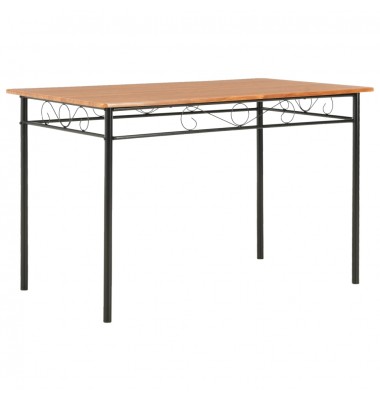  Valgomojo stalas, rudos spalvos, 120x70x75cm, MDF - Stalai - 1