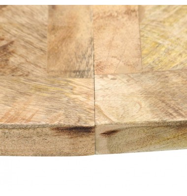  Valgomojo stalas, 120x76 cm, mango medienos masyvas, apvalus - Stalai - 5