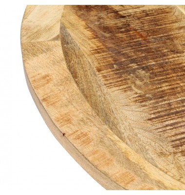  Valgomojo stalas, 120x76 cm, mango medienos masyvas, apvalus - Stalai - 6