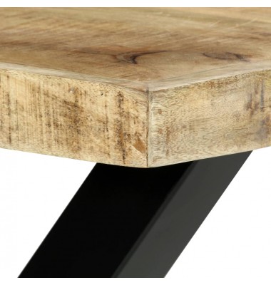  Valgomojo stalas, 180x90x76 cm, mango medienos masyvas - Stalai - 5