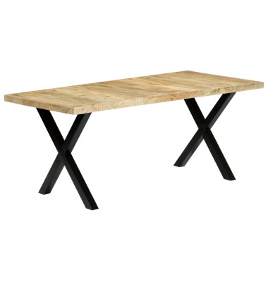  Valgomojo stalas, 180x90x76 cm, mango medienos masyvas - Stalai - 10