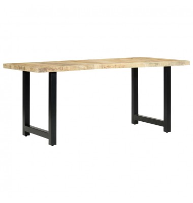  Valgomojo stalas, 180x90x76 cm, mango medienos masyvas - Stalai - 2