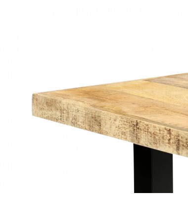  Valgomojo stalas, 180x90x76 cm, mango medienos masyvas - Stalai - 8