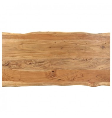  Valgomojo stalas, 160x80x76cm, akacijos medienos masyvas - Stalai - 4
