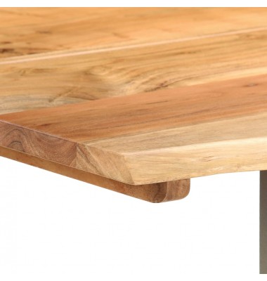  Valgomojo stalas, 160x80x76cm, akacijos medienos masyvas - Stalai - 5