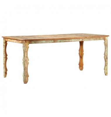  Valgomojo stalas, 180x90x76cm, perdirbtos medienos masyvas - Stalai - 1