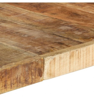 Valgomojo stalas, 140x140x75cm, neapdorota mango mediena - Stalai - 5