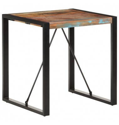  Valgomojo stalas, 70x70x75cm, perdirbtos medienos masyvas - Stalai - 1