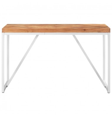  Valgomojo stalas, 120x60x76cm, akacija ir mango mediena - Stalai - 2