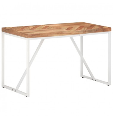  Valgomojo stalas, 120x60x76cm, akacija ir mango mediena - Stalai - 9