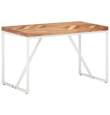  Valgomojo stalas, 120x60x76cm, akacija ir mango mediena - Stalai - 10
