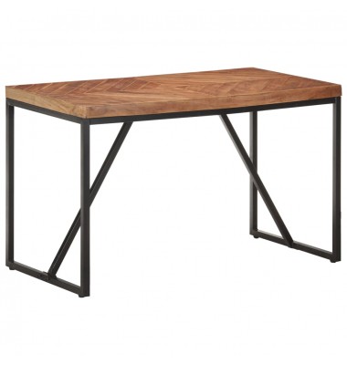  Valgomojo stalas, 120x60x76cm, akacija ir mango mediena - Stalai - 8